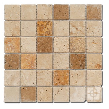 prirodny kamen travertin classic mozaika stvorce kamenna mozaika