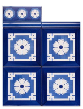 classic italian hand painted tiles