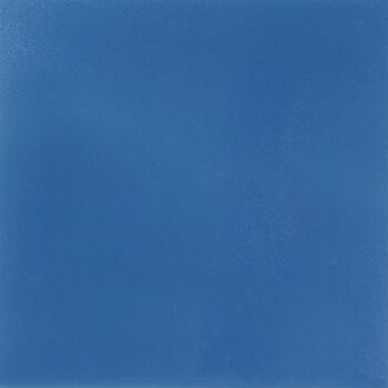 blue 5 matching unicolor plain tiles hand made