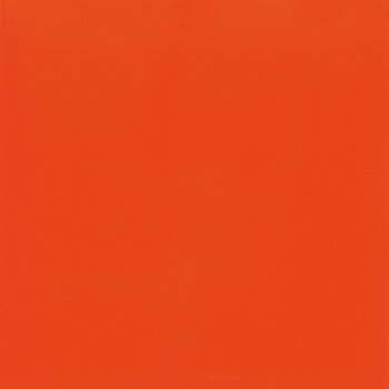 orange 3 matching unicolor plain tiles hand made