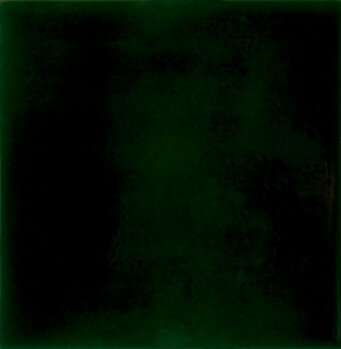 green 5 matching unicolor plain tiles hand made