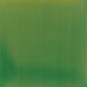 green 7 matching unicolor plain tiles hand made