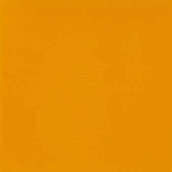 yellow 4 matching unicolor plain tiles hand made
