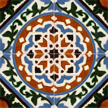 hispánsko-arabské obkladačky