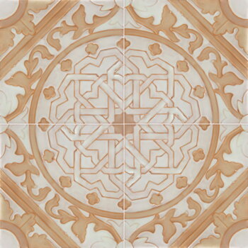 hispanic-arabic handmade tile