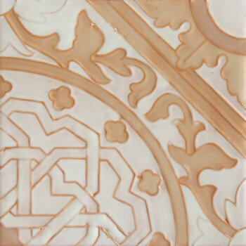 hispanic-arabic handmade tile