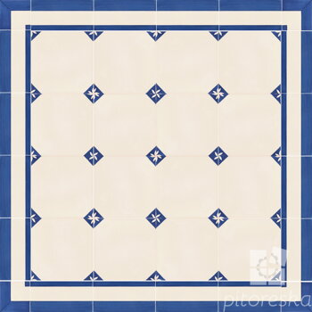 hand painted tiles - traditional