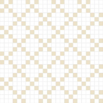 Square 5x5 GMK-22 custom made decorative mosaic terracotta