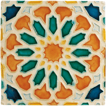 glazed terracotta relief tile graffiti incisi rilievi rabat