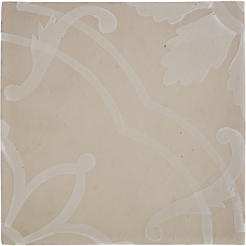 hand painted terracotta tiles novecento decori bianco su bianco