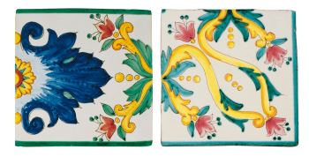 malovana glazovana terakota tradicna antico vietri ercolano