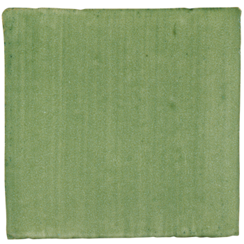 glazovana terakota kresba stetca rucne robena verde salvia chiaro salvia oliva zelena svetla