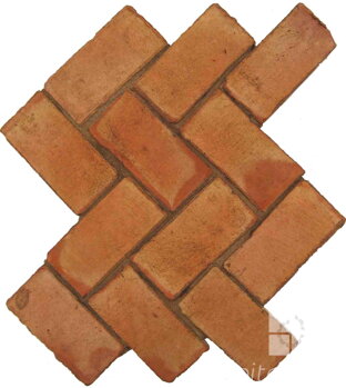 hand made terracotta tiles spanish pedralbes treated