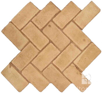 hand made terracotta tiles spanish pedralbes treated