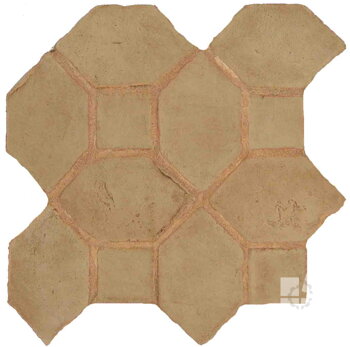 hand made picket dot terracotta tiles spanish pedralbes treated