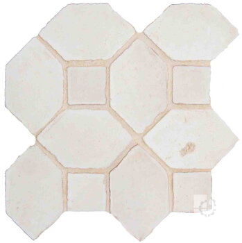 hand made picket dot terracotta tiles spanish pedralbes treated