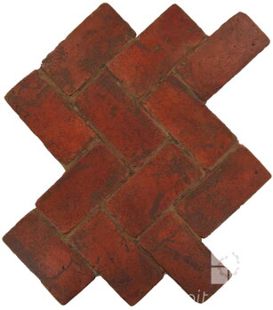 hand made terracotta tiles spanish pedralbes treated