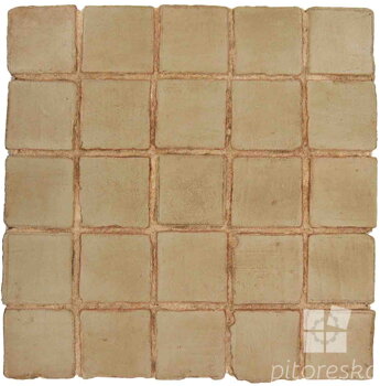 hand made terracotta tiles spanish pedralbes treated