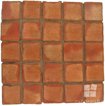 hand made terracotta tiles spanish pedralbes treated