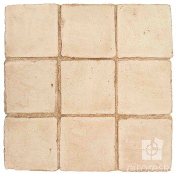 hand made terracotta tiles spanish pedralbes treated