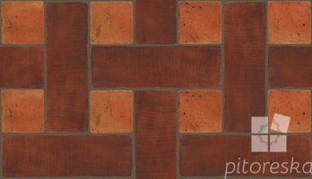 basket weave - Traditional + Old World terracotta floor tiles hand made traditional spanish treated luxury cotto