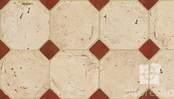 terracotta floor tiles hand made traditional spanish treated luxury cotto octagon + dot