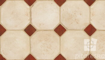 terracotta floor tiles hand made traditional spanish treated luxury cotto octagon + dot