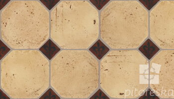 terracotta floor tiles hand made traditional spanish treated luxury cotto octagon + dot