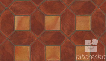 terracotta floor tiles hand made traditional spanish treated luxury cotto picket + square