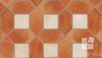 terracotta floor tiles hand made traditional spanish treated luxury cotto picket + square