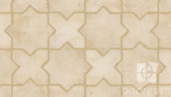 terracotta floor tiles hand made traditional spanish treated luxury cotto star + cross