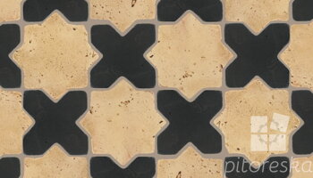 terracotta floor tiles hand made traditional spanish treated luxury cotto star + cross