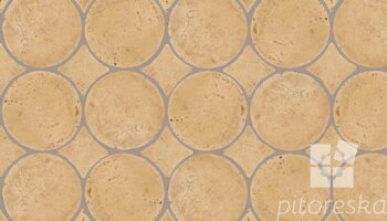 terracotta floor tiles hand made traditional spanish treated luxury cotto round + dot R