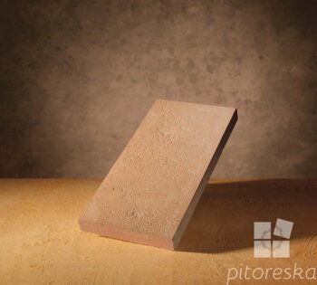 modern light coloured terracotta tiles