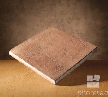 Hand made tuscan terracotta tiles - IP-RZ series