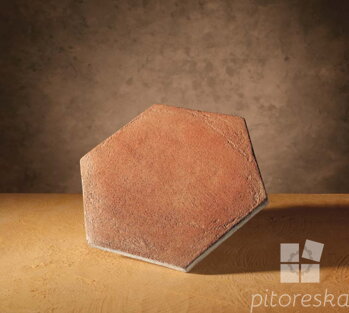 Hand made tuscan terracotta tiles - IP-RZ series