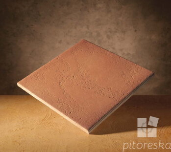 modern terracotta tiles warm colour and soft texture