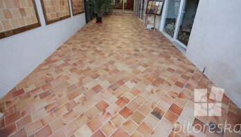 traditional terracotta tiles