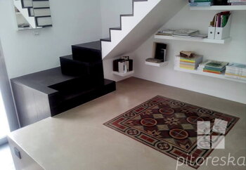 terrazzo dlazba kobercovy vzor